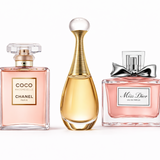 Kit Coco Mademoiselle 100ml + J’adore 100ml + Miss Dior 100ml – Conjunto com Três Perfumes Femininos